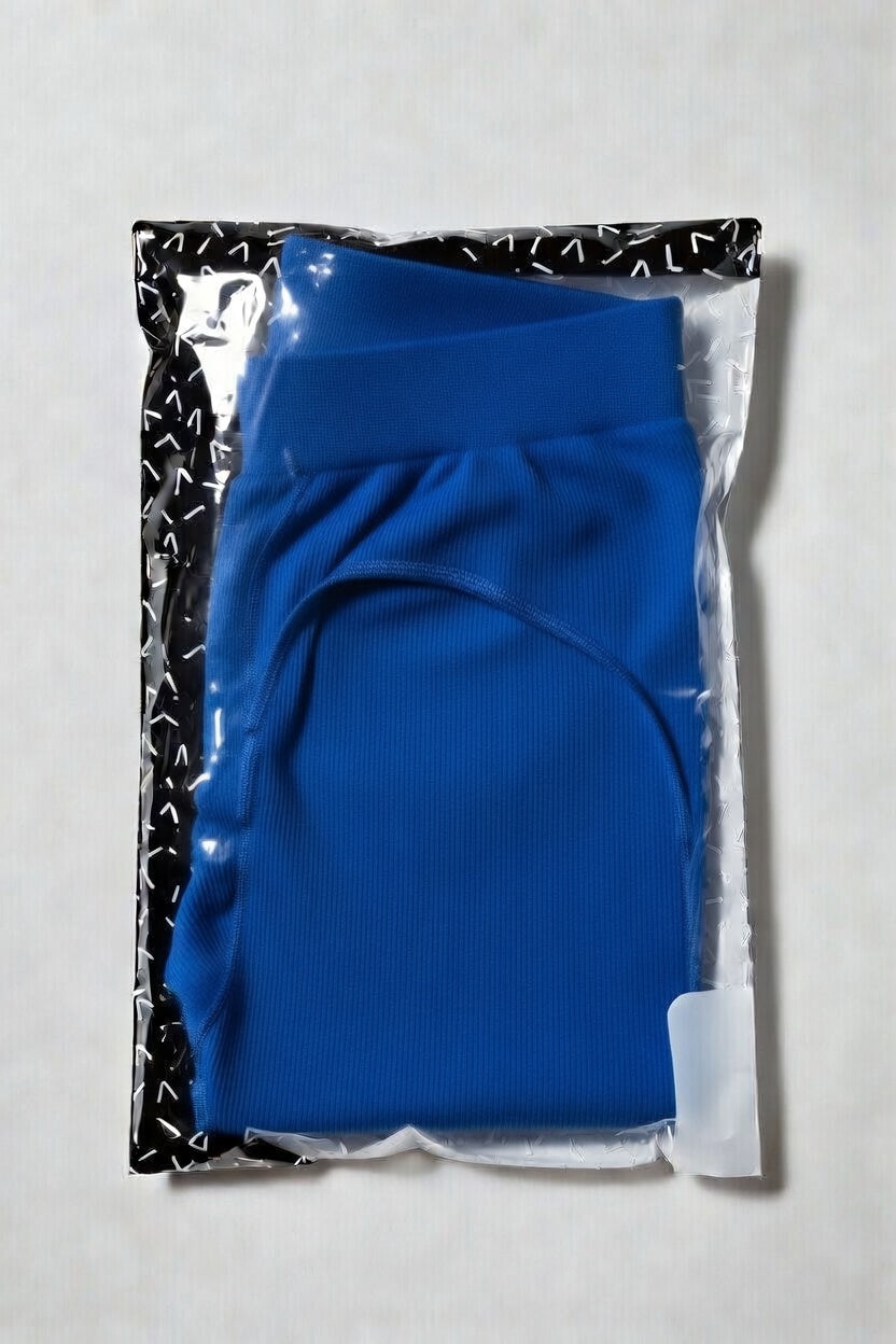 Pair of black sport yoga leggings with elastic waistband from Leggings brand, designed for active fitness and comfort.